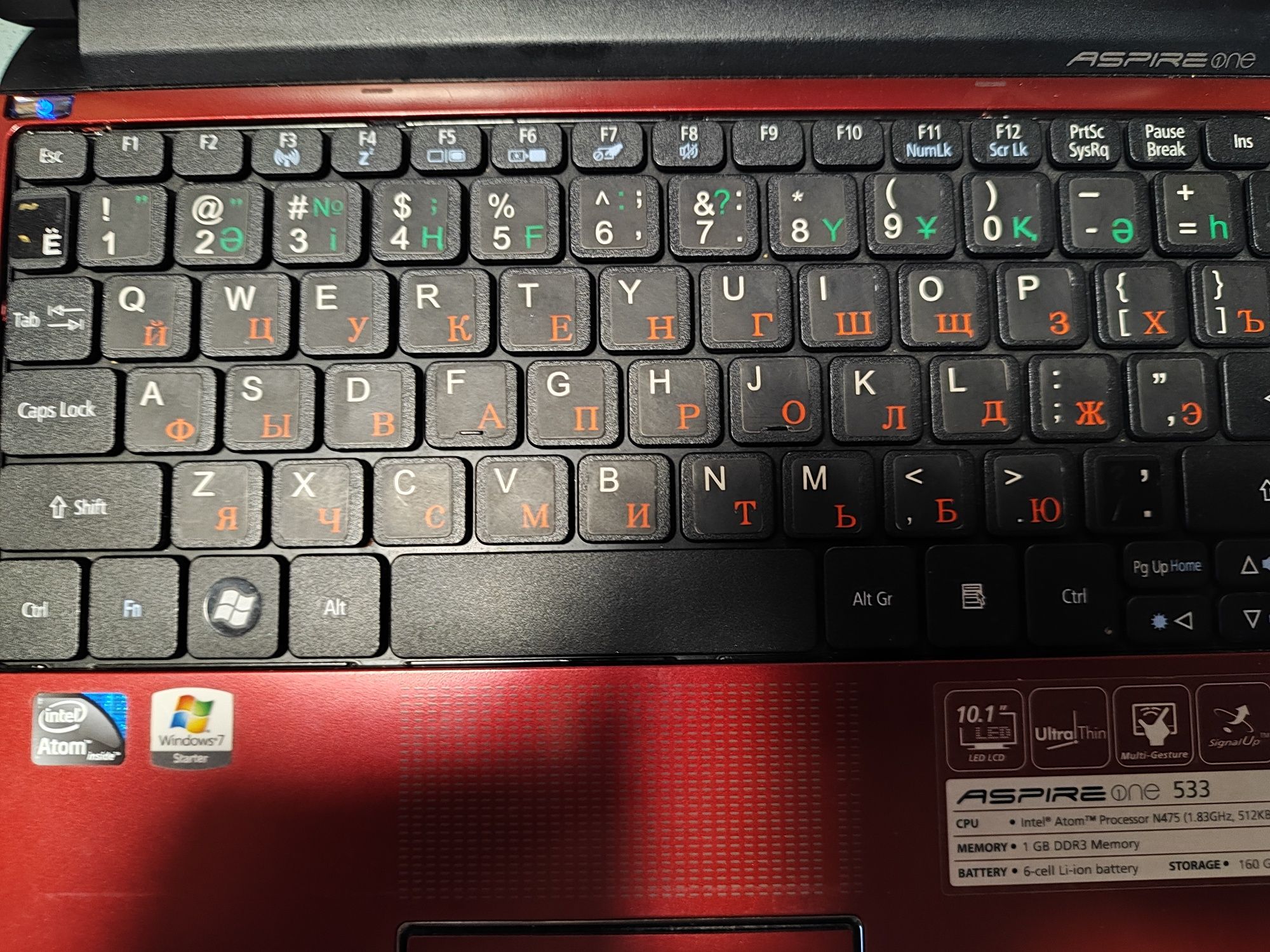 Нетбук дёшево Acer Aspire One 533. Подробно в объявлении