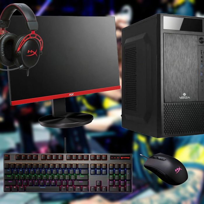 Полный комплект ПК, RTX 3050 8GB I3 10100F 16GB RAM