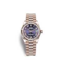 Часовник Rolex Datejust 31 Rose Gold Purple Diamond Dial