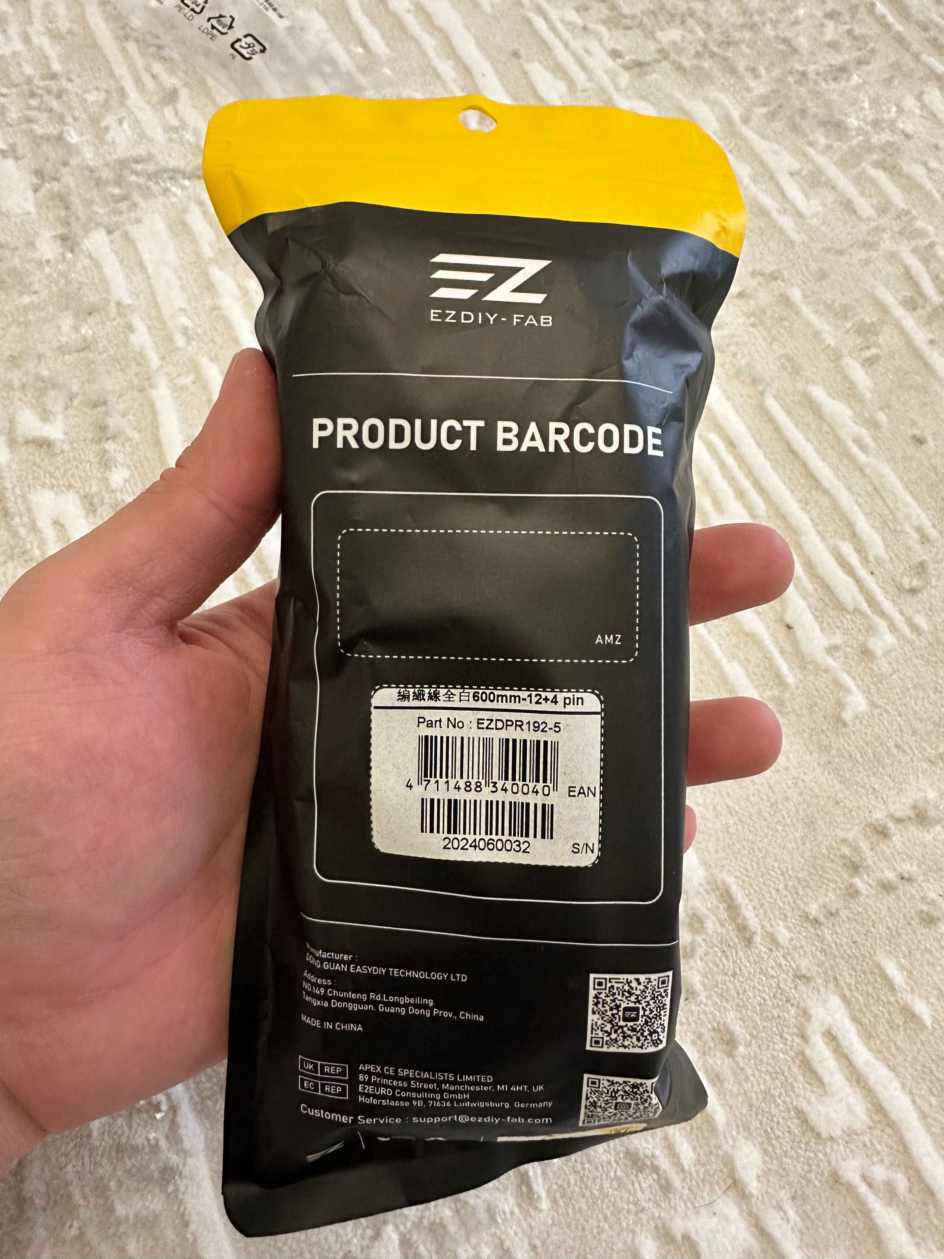 Кастомный кабель для видеокарты EZDIY-FAB