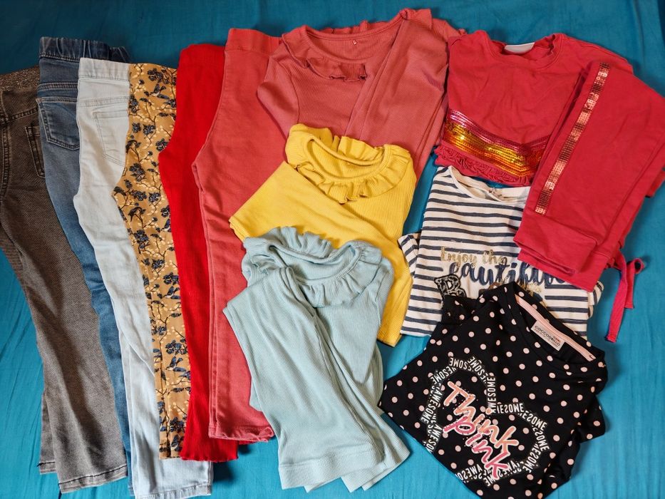 Дрехи за момиче 110-116см