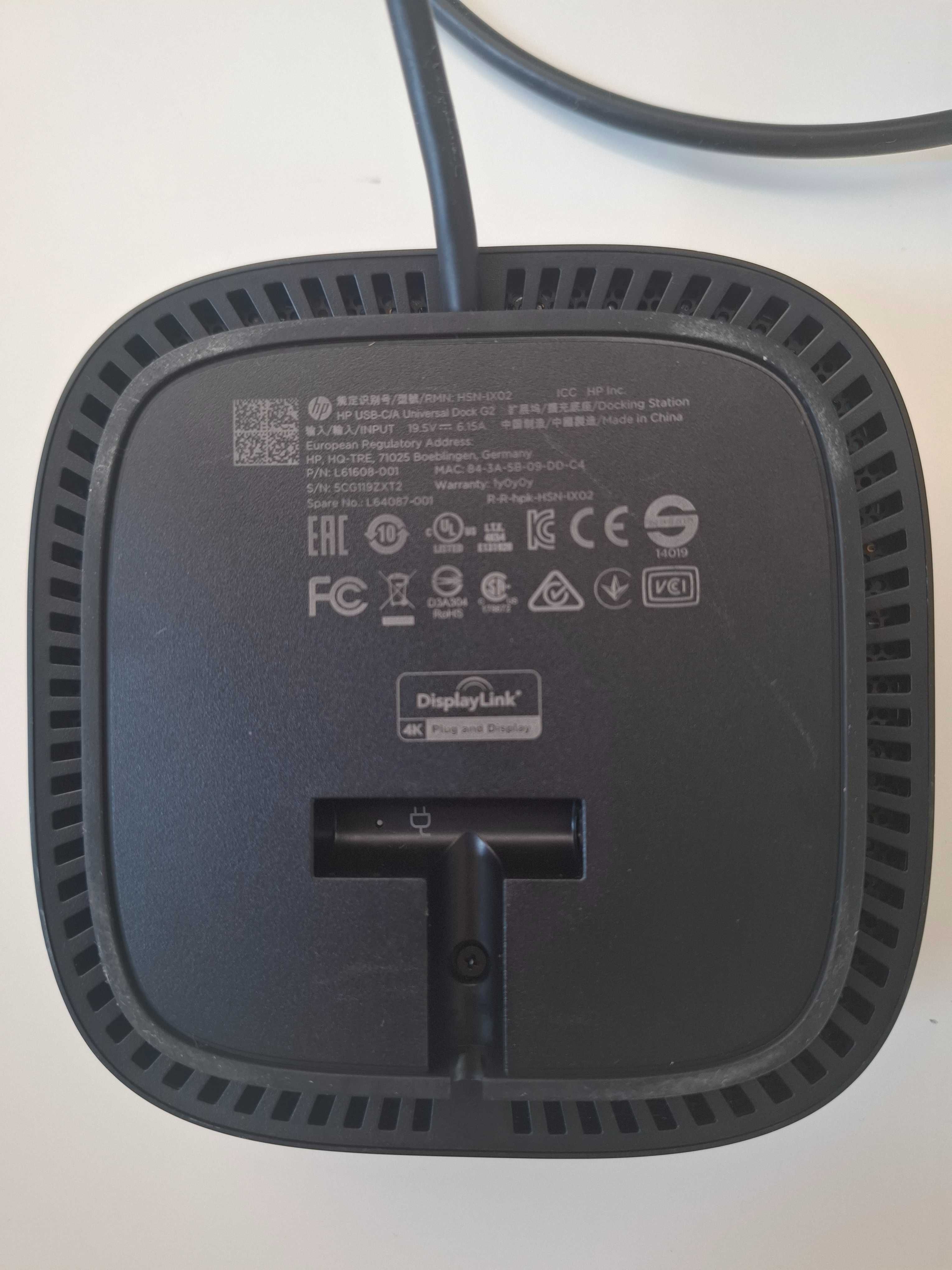 Док-станция HP USB-C Dock G2 и G5
