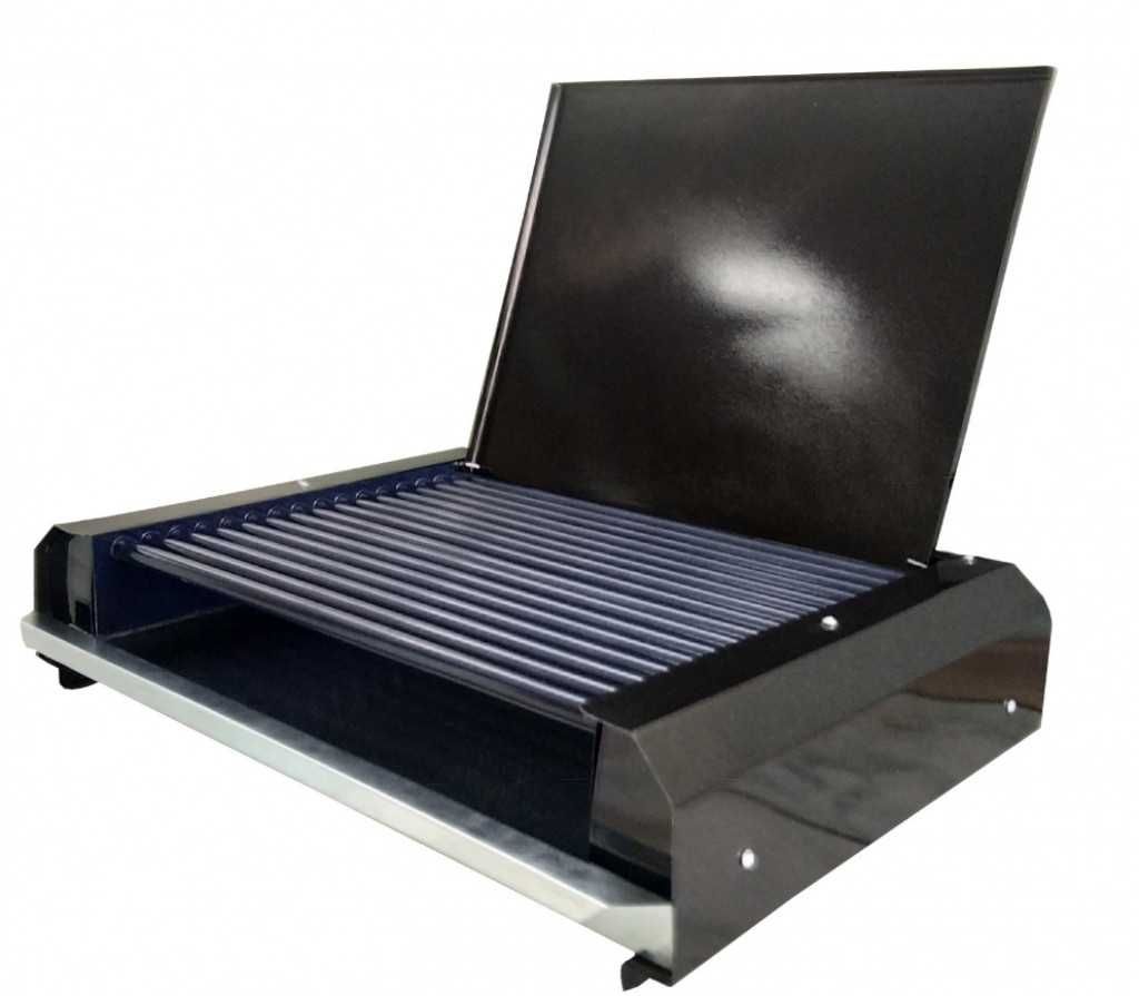 Електрическа скара, 2400W с капак, металокерамика