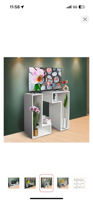 СРОЧНО! Идеально белая тумба Sinai. Состояние нового товара (Собрана!)