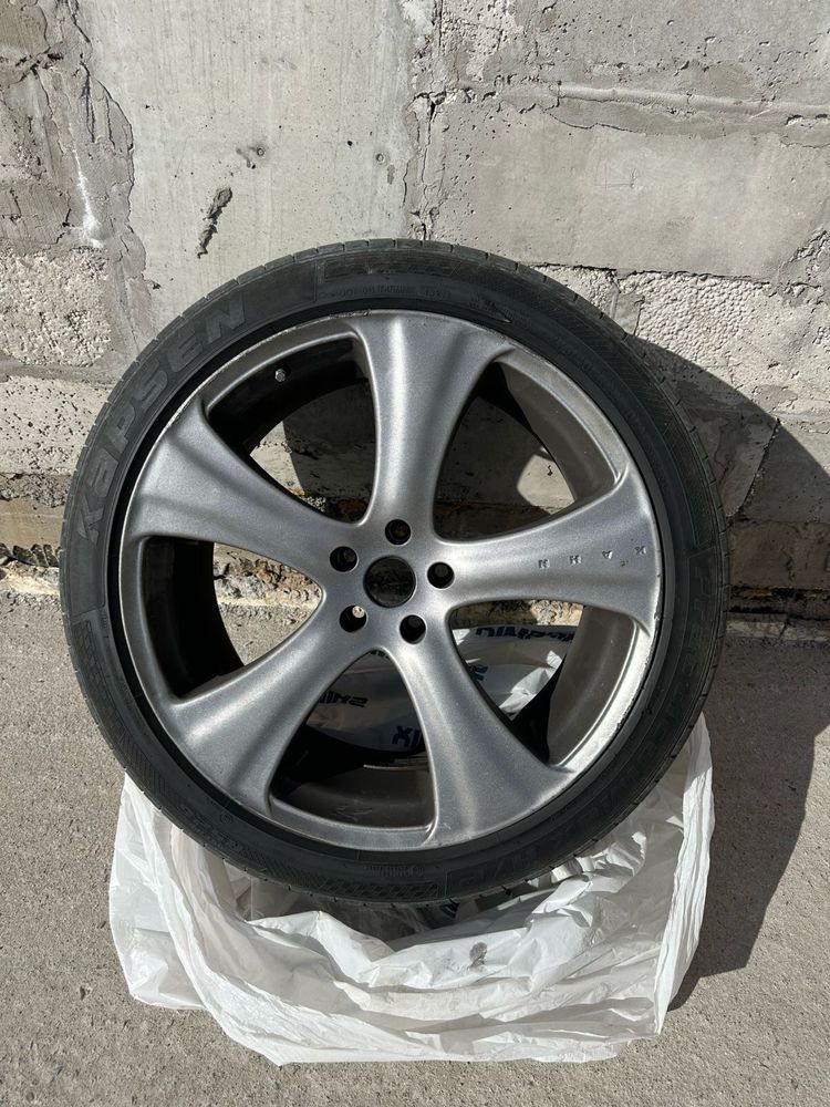 Продам диски Range Rover с шинами KAHN R22