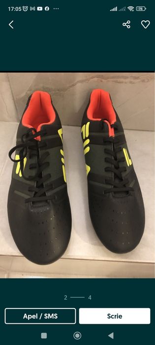 Ghete fotbal,cu crampoane