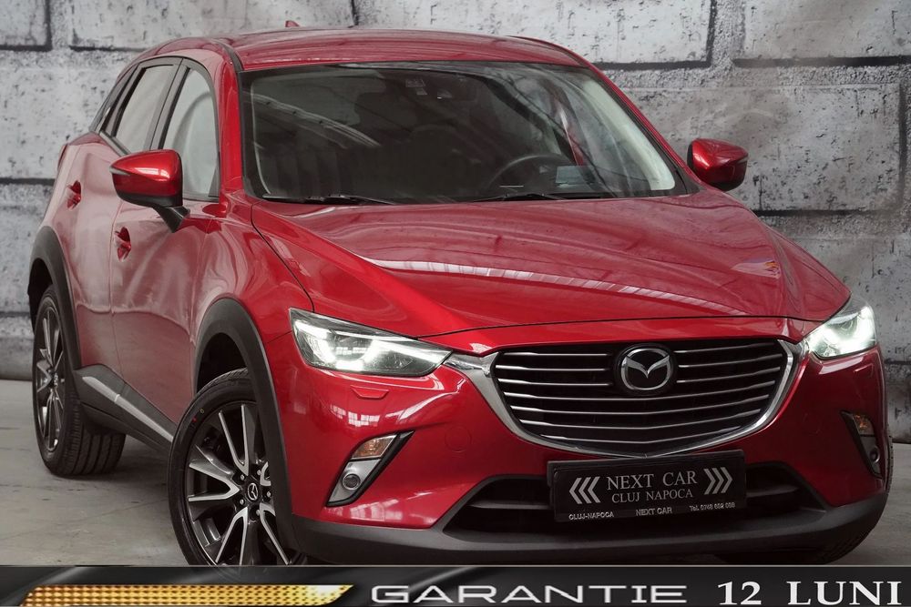 Mazda CX-3 GARANTIE 24 LUNI*TRANSPORT*4x4*150CP*Automata*Piele*Navi*Led*Head Up