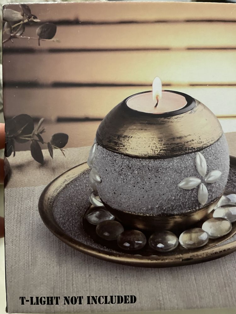 Suport din ceramica  pentru candela sau lumanare