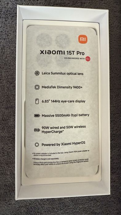 Xiaomi 15T Pro 512 GB Чисто нов с ГАНЦИЯ