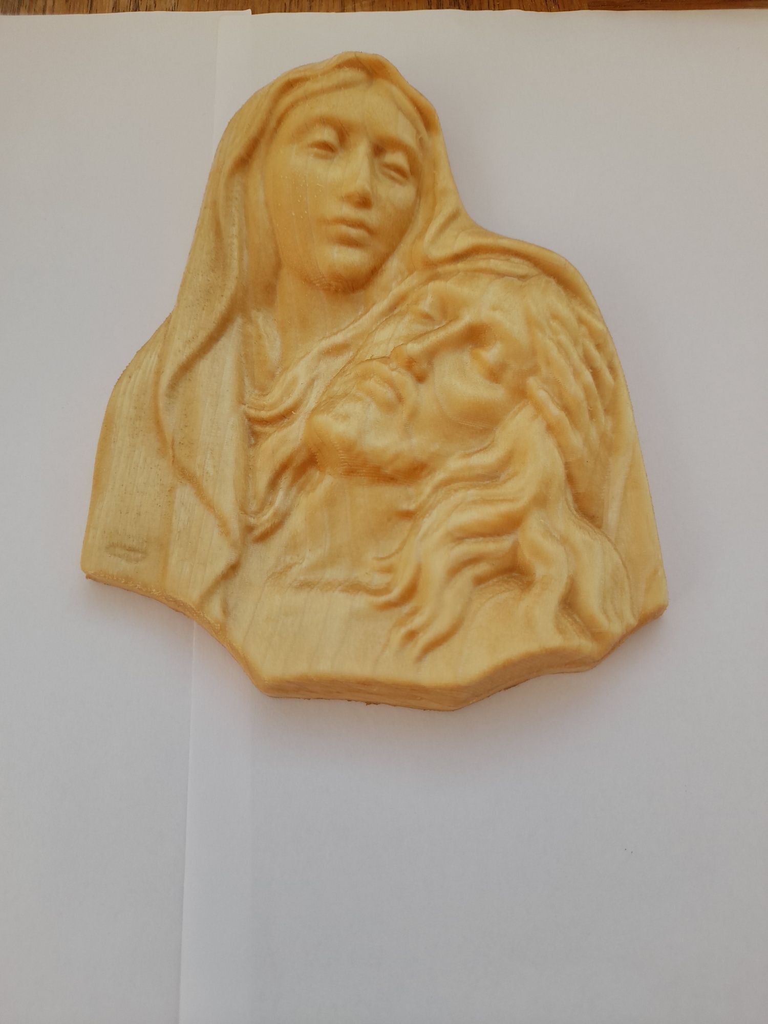Sculptura Fecioara Maria cu Iisus Hristos, Maica Domnului