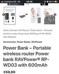 Wirells portabile, power bank