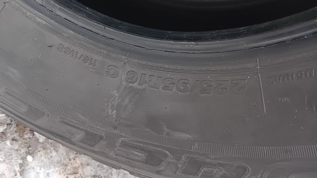 Land rover defender джанти Bridgestone гуми джип 225 95 16