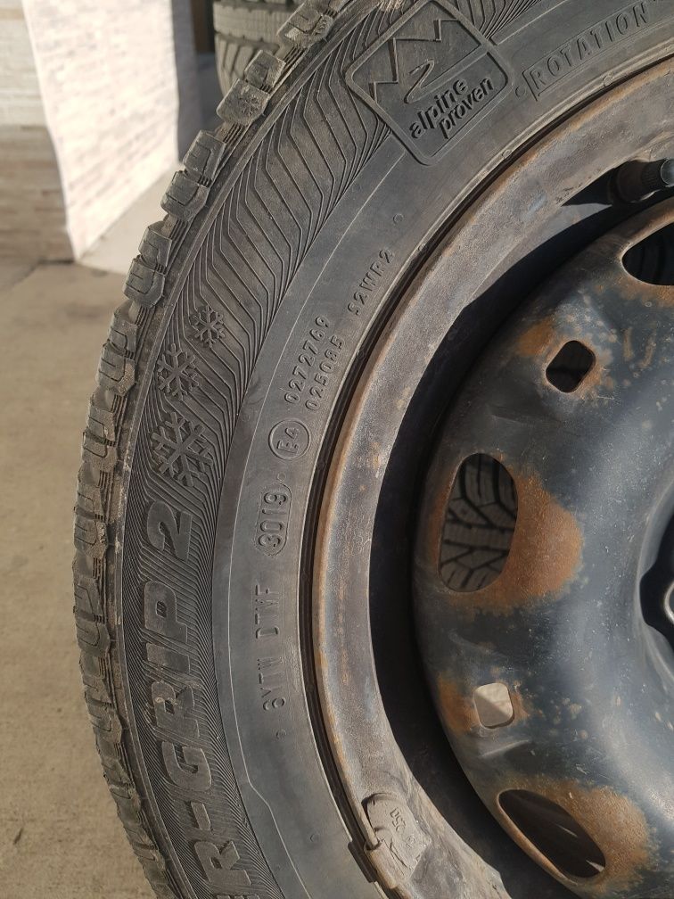 Гуми с джанти за vw polo 5×100