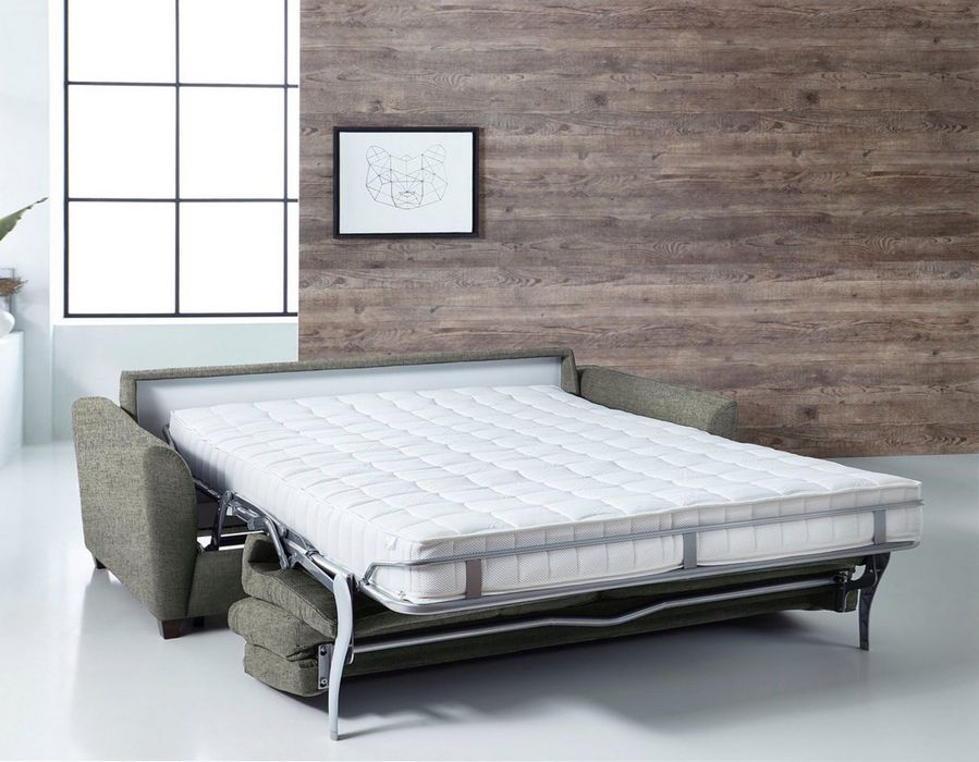 Canapea extensibila cu saltea cu gel inclusa