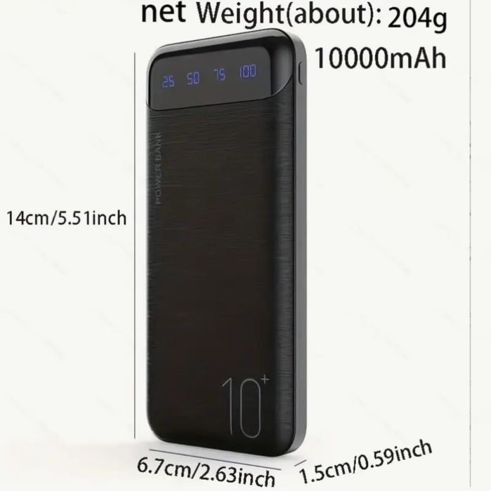 Power Bank / Външна преоносима батерия 10 000mAh
