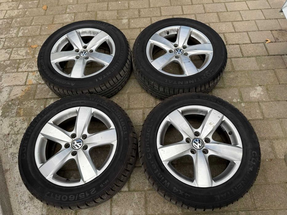 Roti de iarna VW Tiguan R17, 5x112, Borbet, senzori de presiune