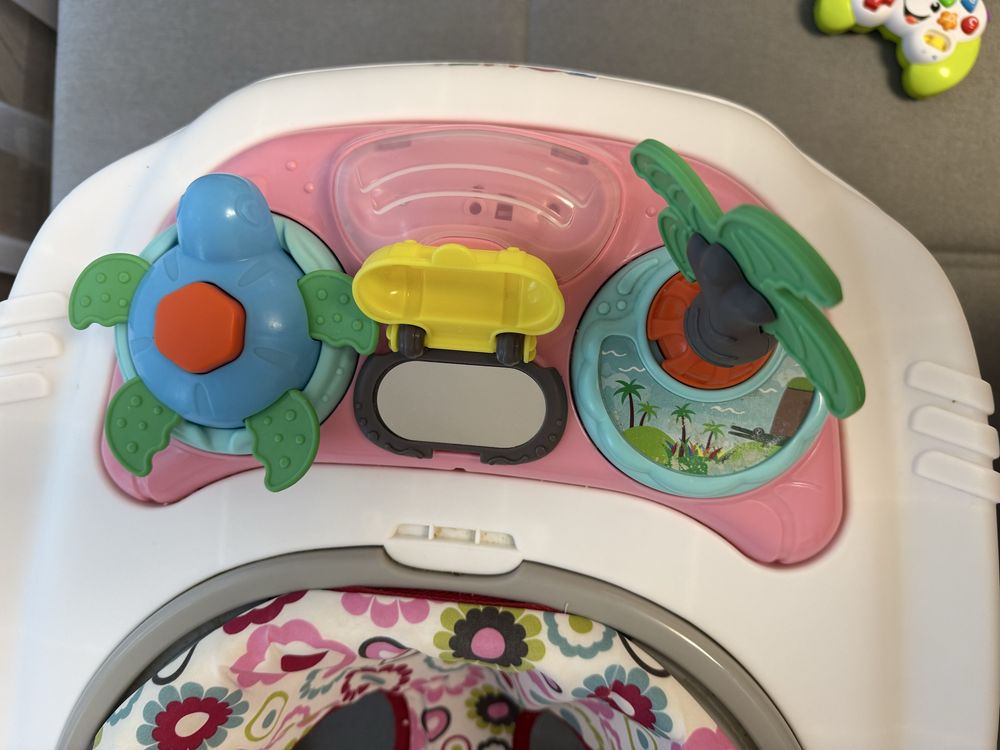Паяк Бебешка проходилка 2 в 1 Caretero Toyz - Surf, Flоral ГАРАНЦИЯ