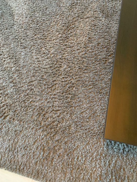 Covor Shaggy, fir lung, gri