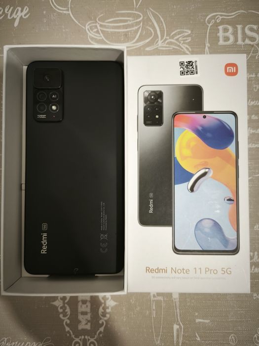 Xiaomi Redmi Note 11 Pro 5G (cadou 4 huse +2folii  privacy glass)