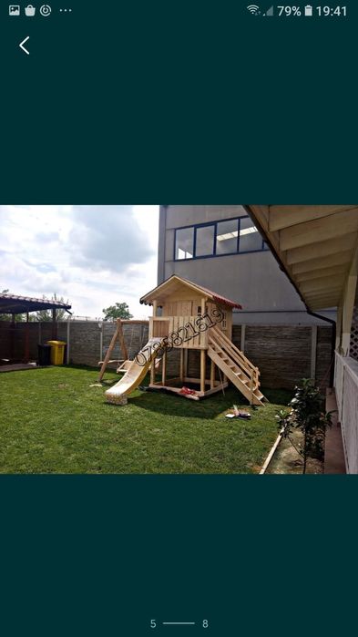 Căsuța pentru copii loc de joaca