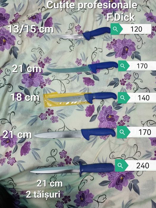 Cuțit profesional de transat