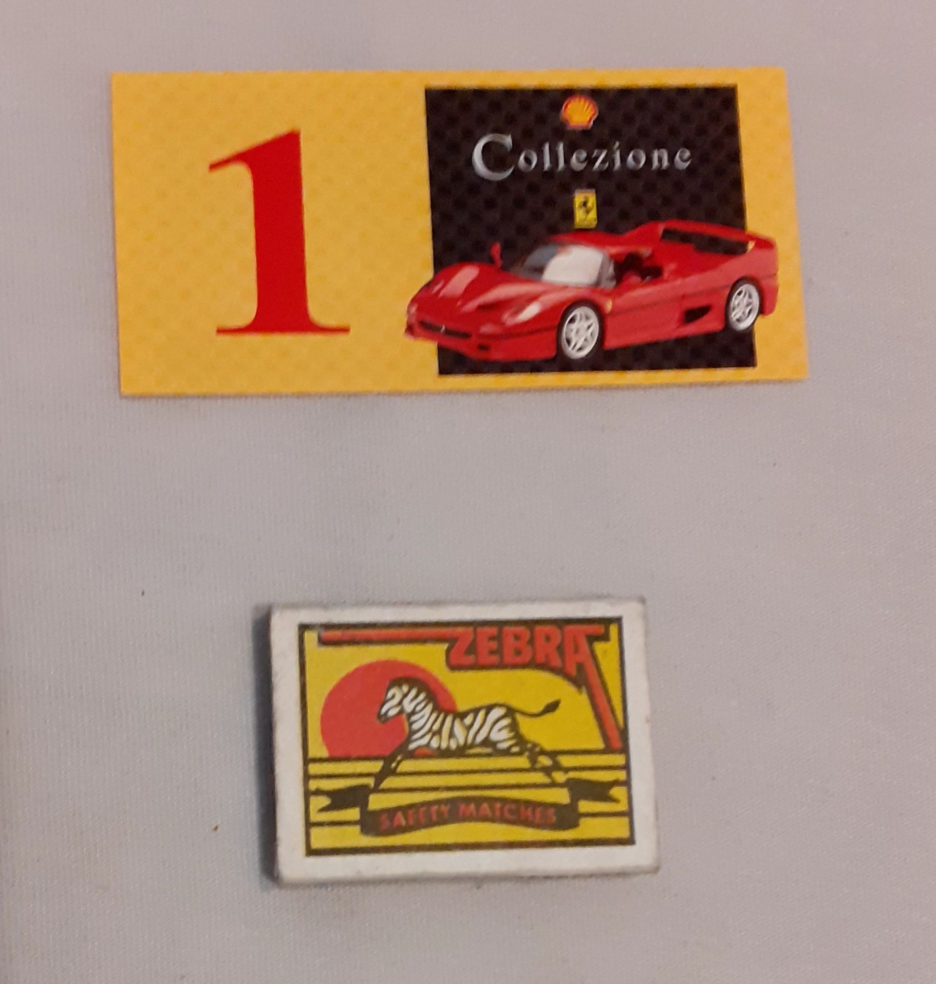 Картонче от Ferrari Shell Collezione 1997
