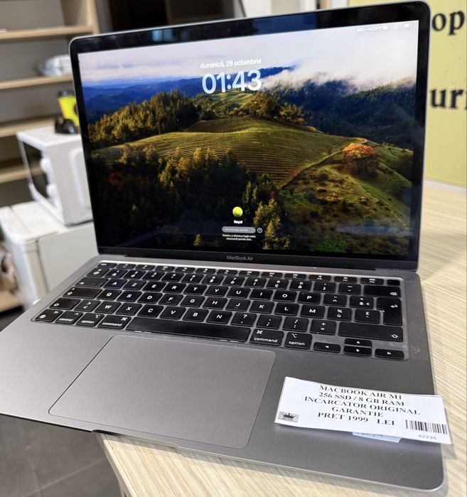 Amanet Royal : Macbook AIR M1 / 256 SSD 8GB Ram / Garantie