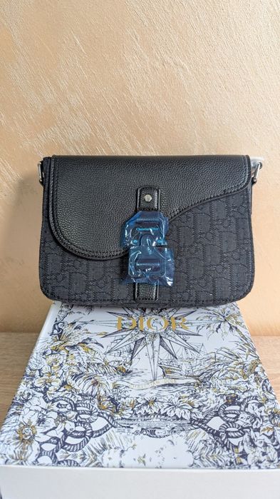 Чанта на диор Dior Medium Saddle Bag Естествена Кожа
