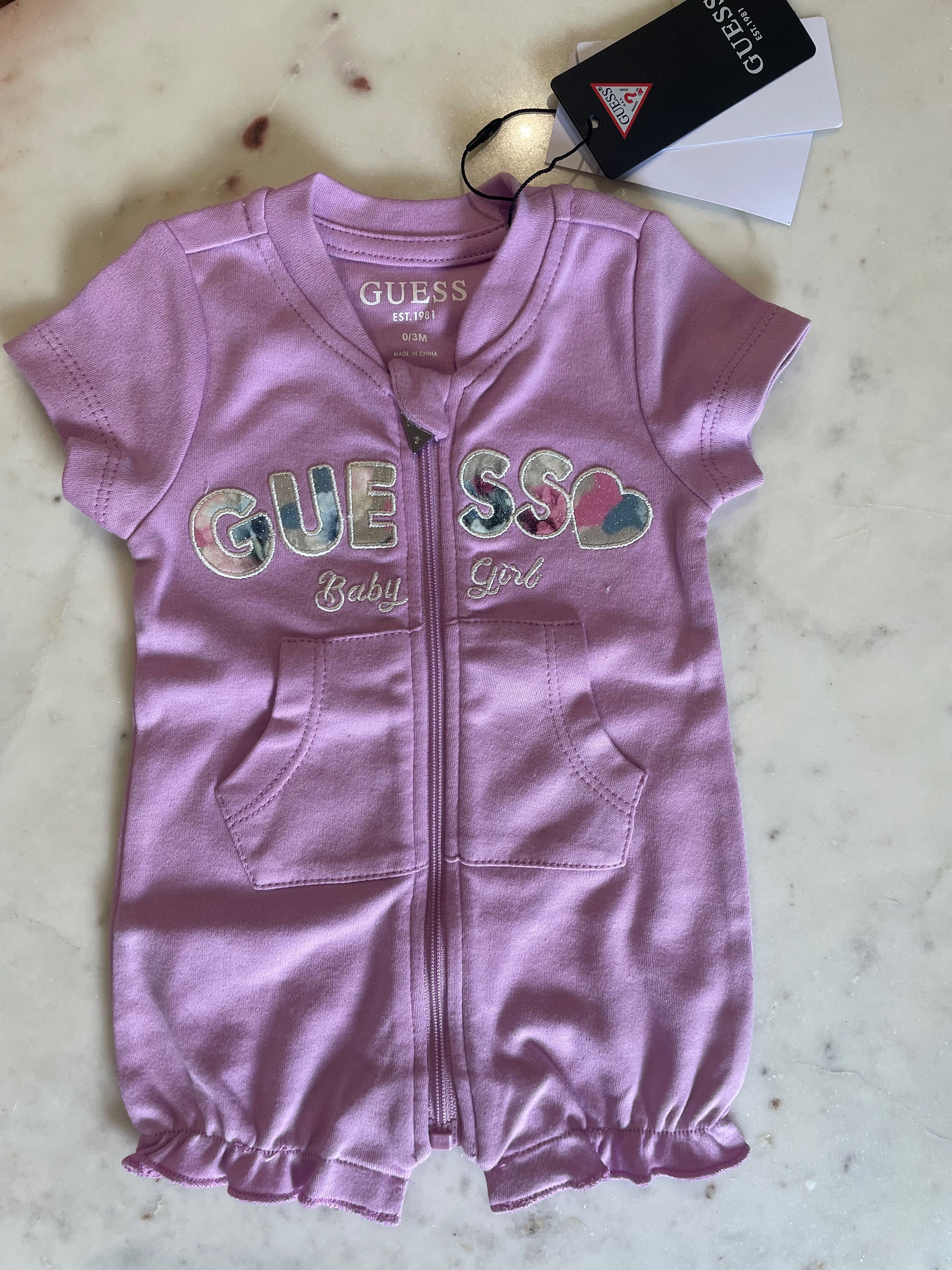 Нови комплекти Next и Guess за момиче 0-3: 3-6