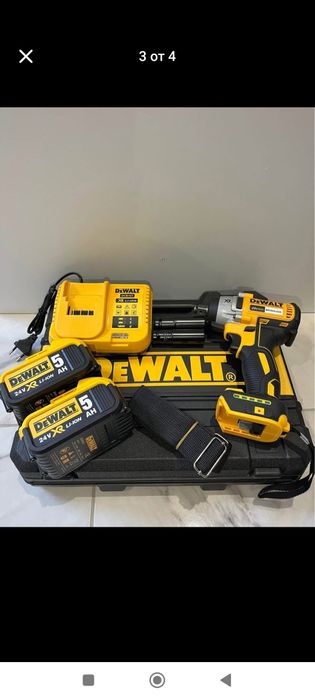 Чисто нов Акумулаторен Гайковерт DeWalt Makita