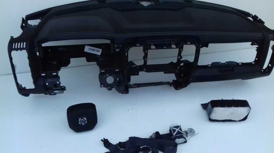 Dodge RAM kit airbag volan pasager plansa de bord set centuri