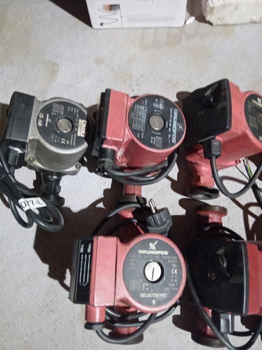 Pompă de recirculare grundfos, wilo
