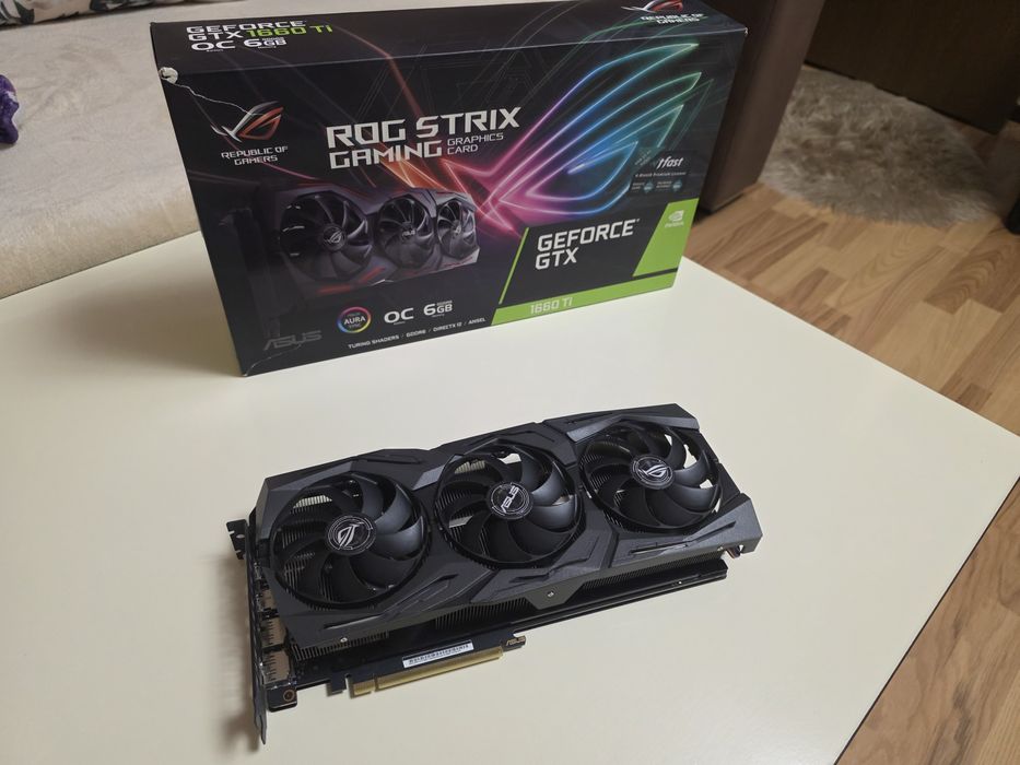 Vand Asus Rog Strix Gtx 1660ti gaming oc