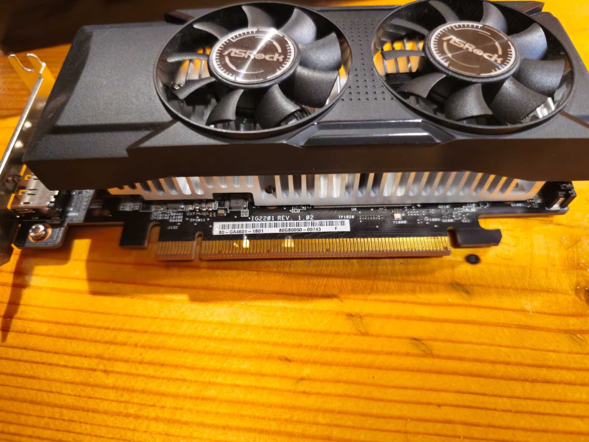 Видеокарта Intel arc A380 Low Profile