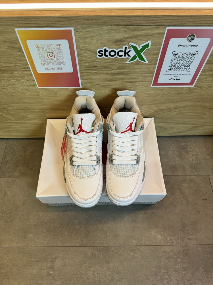 Ai Jordan 4 Retro Oreo, Poze Reale 36-45