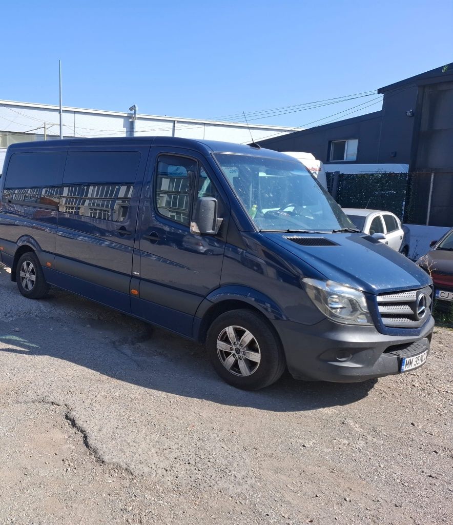 Mercedes Sprinter 316 , Euro 5 , 2014 , 163 cp , 8+1  locuri