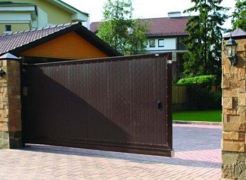 Автоматические откатные и распашные ворота