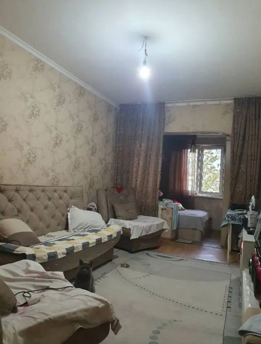 Сергели 7 2/5/5 два балкона 2×3, 58кв.м мебель техника