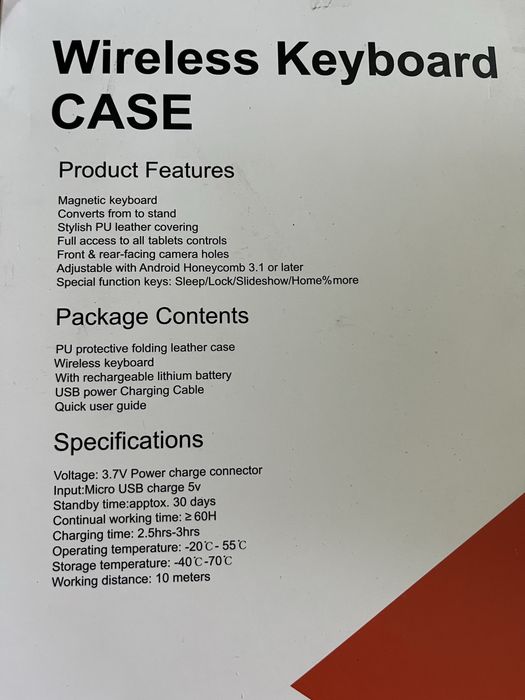 Husa cu tastatura wireless iPad 12.9 din piele rosegold