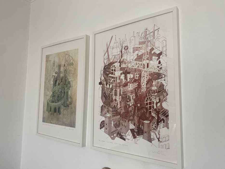 Postere 50x70 rama alba