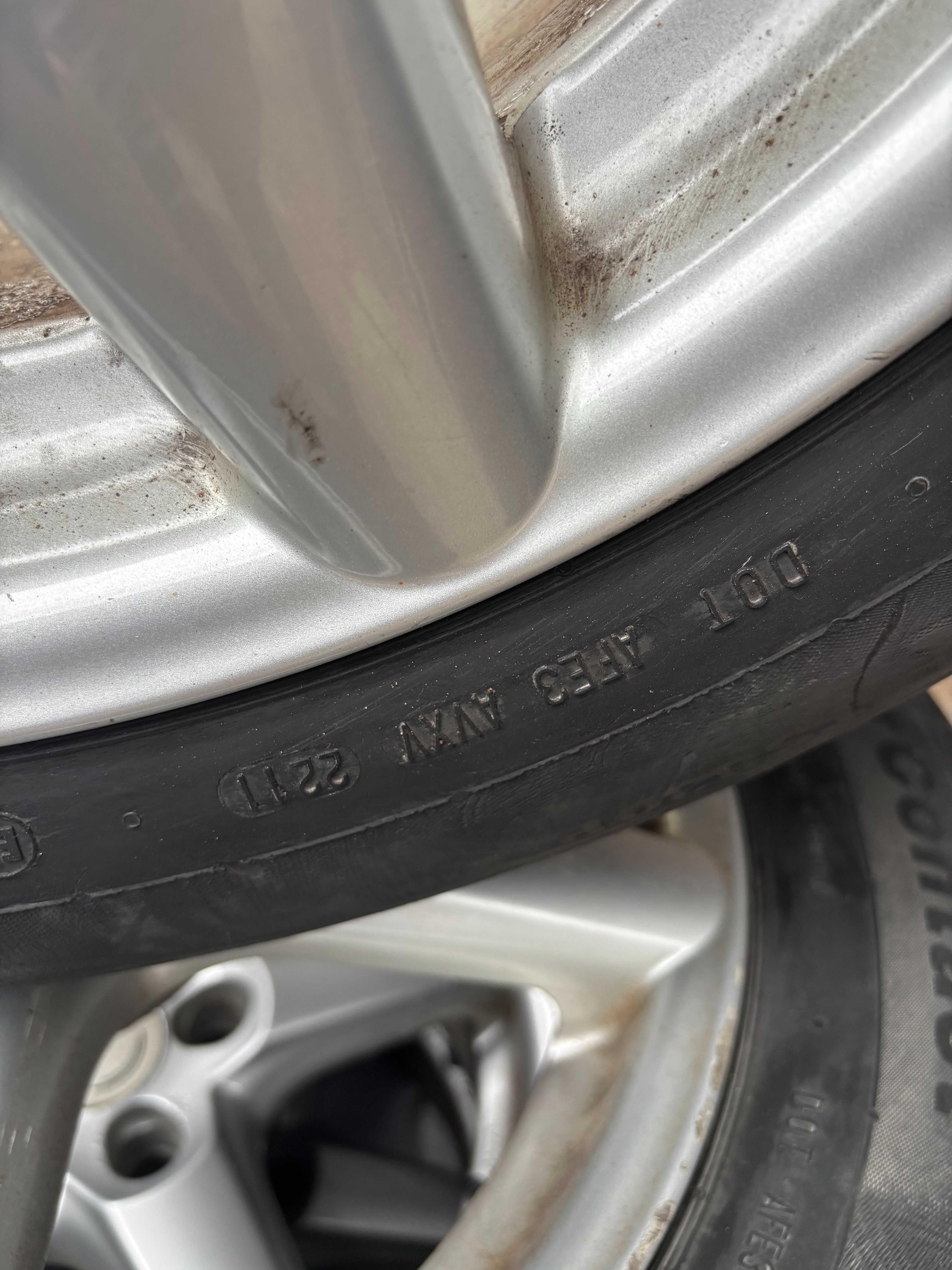 Продавам зимни гуми с джанти 17 цола 5x114.3