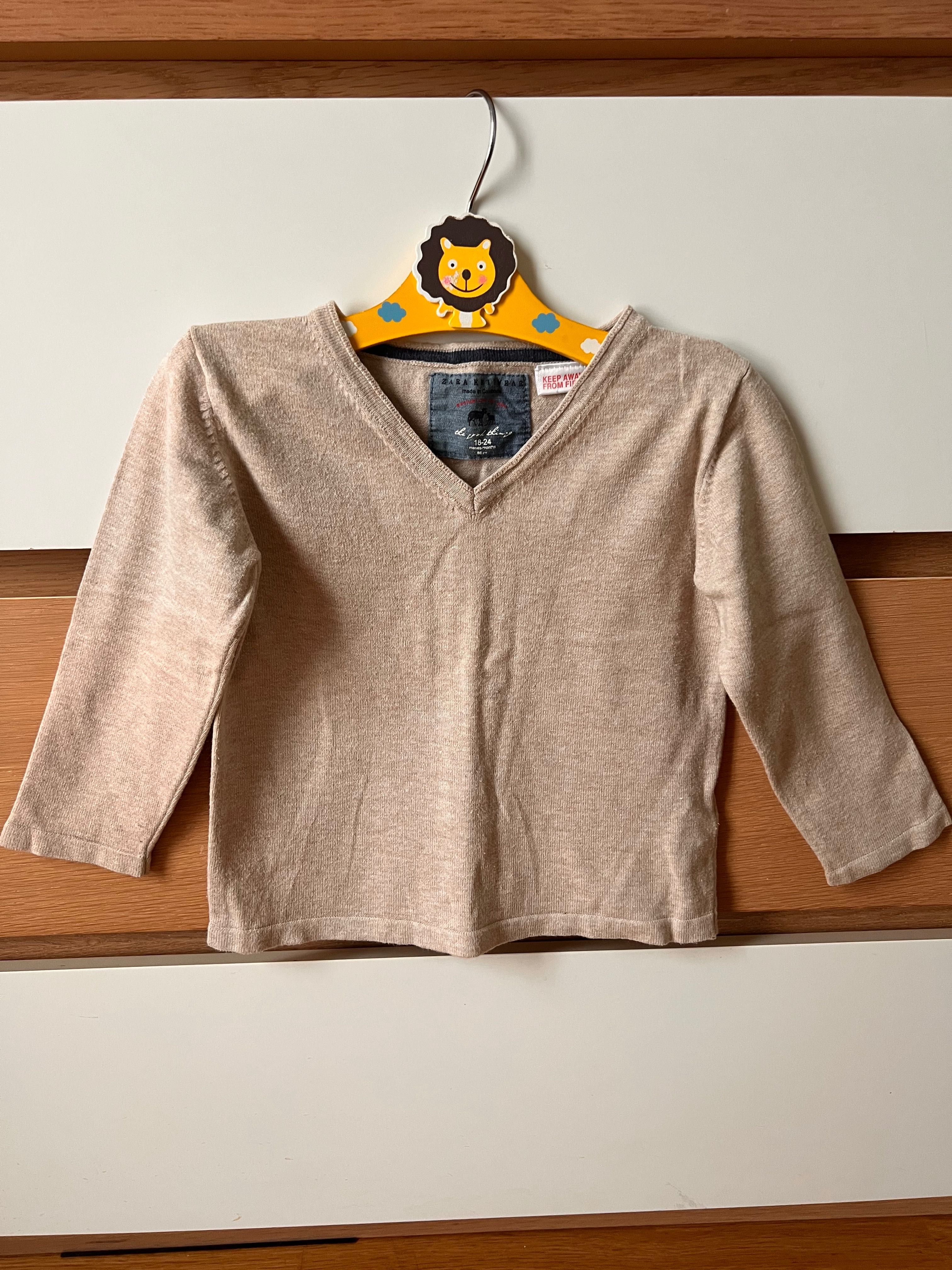 Тънък пуловер Zara 18-24 месеца
