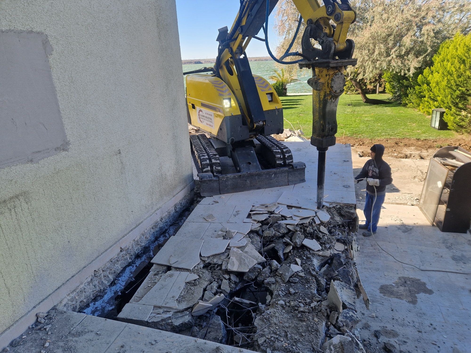 Taiat taiere decupare spart demolat beton profesional,gauri de carota