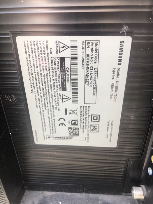 TV Samsung 55NU7302 Piese
