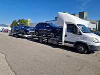 Tractari auto transport pe platforma dube utilaje