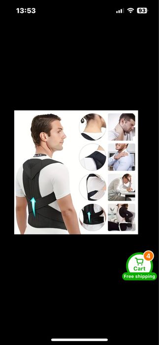 corector pentru indreptarea spatelui