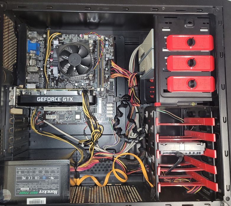 Игровой ПК, 8 ядерный/ Core i7 3770/ 12 Gb / Palit GTX 1650 4 Gb/ SSD