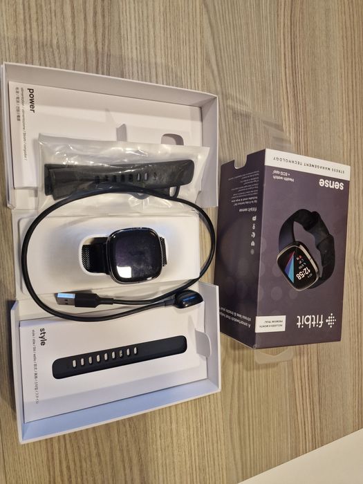 Ceas fitbit sense smartwatch fitness