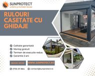 Rulouri Folie Transparenta Casetate cu Ghidaje.