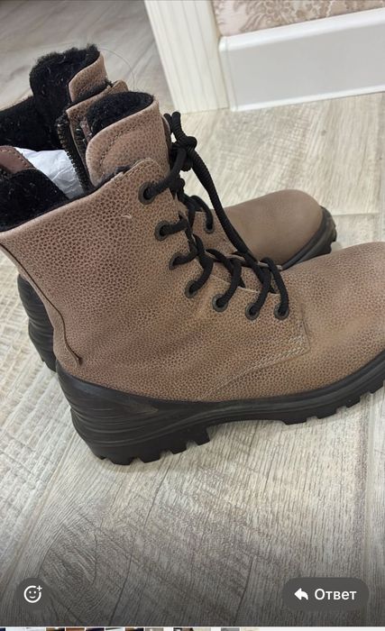 Сапоги зим,ECCO,на девочку